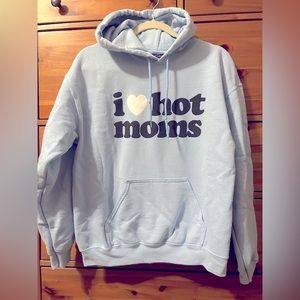 Danny Duncan “i 🤍 hot moms” hooded sweatshirt